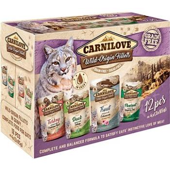 Carnilove CAT pouch MULTIPACK (12× 85 g) (8595602546374)