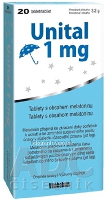 Vitabalans Unital 1 mg tbl 1x20 ks