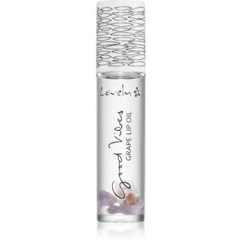 Lovely Good Vibes roll-on s kryštálmi na pery Grape Oil 6 ml