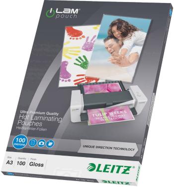 Leitz laminovacia fólia A3 100 micron lesklý  100 ks