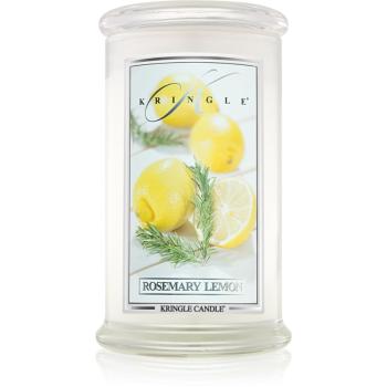 Kringle Candle Rosemary Lemon vonná sviečka 624 g