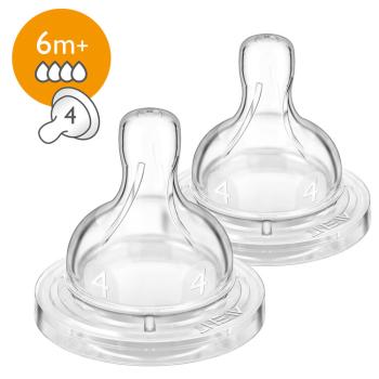 Philips Avent SCF634/27 AIRFLEX 4 otvory od 6 m 2 ks