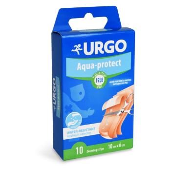 URGO AQUA PROTECT Umývateľná náplasť 10 x 6 cm 10 kusov