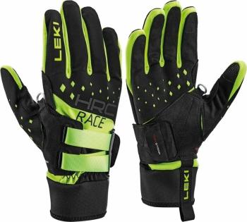 Leki HRC Race Shark Black/Neonyellow 8,5 Lyžiarske rukavice