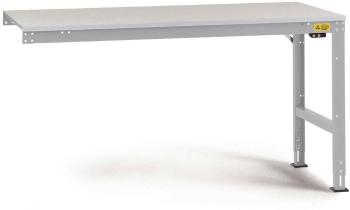 Manuflex LU6123.9006 ESD pracovný stôl UNIVERSAL Štandardný prídavný stôl s gumovou doskou, ŠxHxV = 2000 x 1000 x 760-87