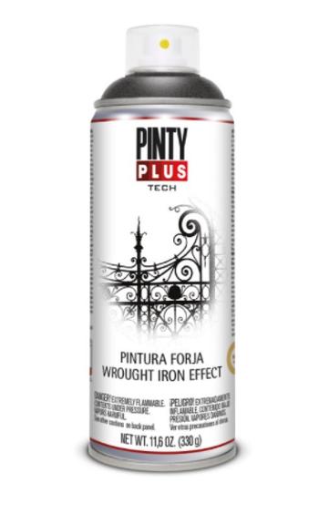 PINTY PLUS TECH - Kováčska farba v spreji šedý 400 ml