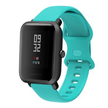 BUTTERFLY Silikónový remienok Xiaomi Amazfit GTS 2 / GTS 2e / GTS 2 Mini 20mm zelený