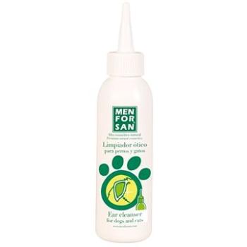 Menforsan Prírodný prípravok na čistenie uší pre psov a mačky 125 ml (8414580003061)