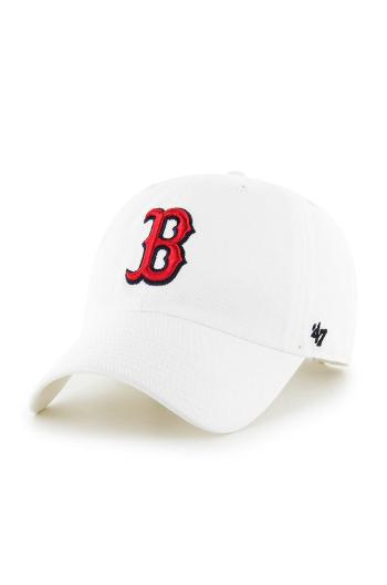 47 brand - Čiapka MLB Boston Red Sox B-RGW02GWS-WH