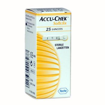 Accu-Chek Softclix Lancet lancety do odberového pera 25 ks