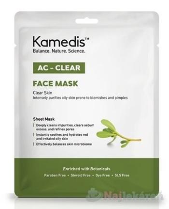 Kamedis AcClear Face Mask so sérom s rastlín 15 ml