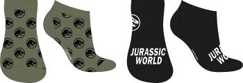 EPlus Sada 2 párov detských ponožiek - Jurassic World Veľkosť ponožiek: 27-30