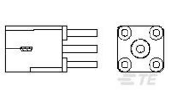 TE Connectivity RF Coax ConnectorsRF Coax Connectors 1757644-1 AMP