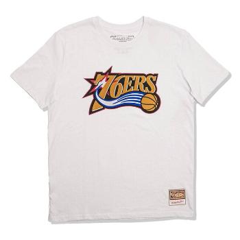 Mitchell & Ness T-shirt Philadelphia 76ers Team Logo Tee white - M