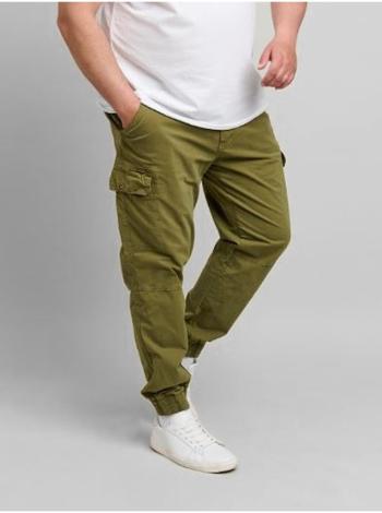 Zelené nohavice s vreckami Blend Nan