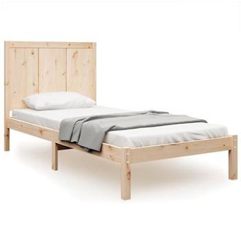 Rám postele masívna borovica 90 × 200 cm, 3105715