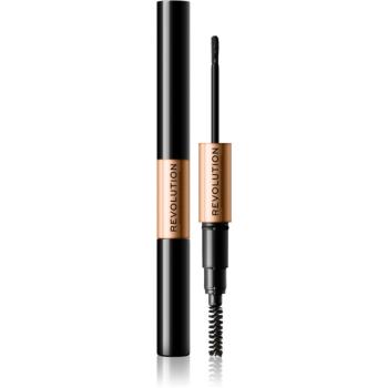 Makeup Revolution Colour Adapt Brow Tint farba na obočie odtieň Black 2,5 ml