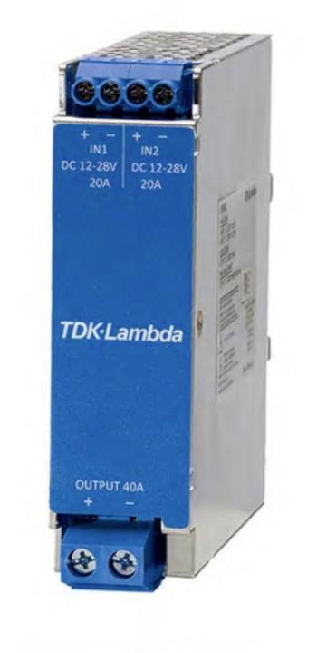 TDK-Lambda DRM40B redundantný modul na montážnu lištu (DIN lištu) 40 A Počet výstupov: 1 x