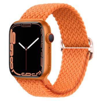 BStrap Elastic Nylon remienok na Apple Watch 38/40/41mm, orange (SAP013C09)