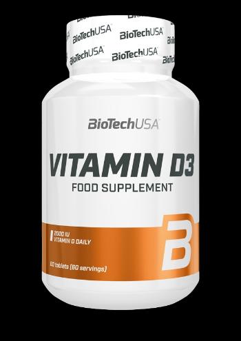 BiotechUSA Vitamin D3 50 mcg 60 tabliet