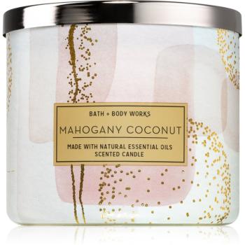 Bath & Body Works Mahogany Coconut vonná sviečka II. 411 g