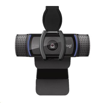 Logitech HD Webcam C920S, kamera vr. krytky