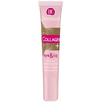 DERMACOL Collagen Plus Eye & Lip Intensive Rejuvenating Cream 15 ml (8595003110372)