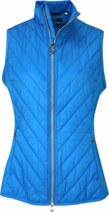 Callaway Womens Lightweight Quilted Vest Blue Sea Star XL