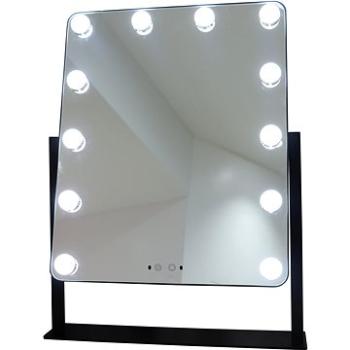 Holywood zrkadlo s LED žiarovkami HZ1 veľké čierne (8595654702827)