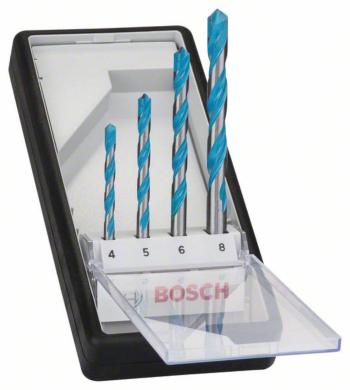 Bosch Accessories CYL-9 2607010521 tvrdý kov sada viacúčelového vrtáka 4-dielna 4 mm, 5 mm, 6 mm, 8 mm  valcová stopka 1
