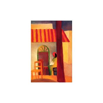 Reprodukcia obrazu August Macke - Turkish Cafe I, 60 x 40 cm