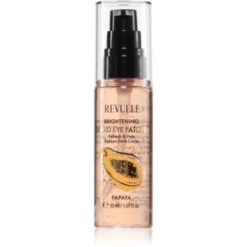 Revuele Brightening Papaya Liquid Eye Patches gélová maska proti tmavým kruhom 50 ml