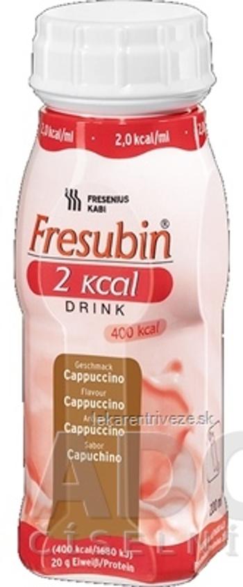 Fresubin 2 kcal DRINK príchuť kapučíno (2,0 kcal/ml), 4x200 ml (800 ml)