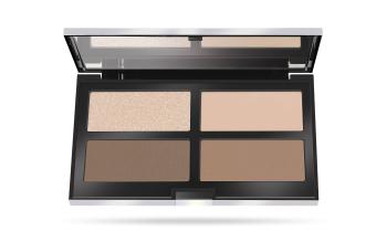 PUPA Milano Kontúrovacou a rozjasňujúce paletka strobing Ready 4 Selfie (Contouring & Strobing Powder Palette) 17,5 g 002 Medium Skin