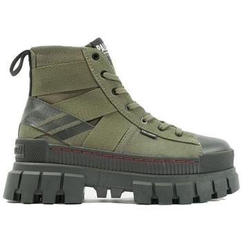 Palladium  REVOLT HI ARMY  Čižmičky Zelená