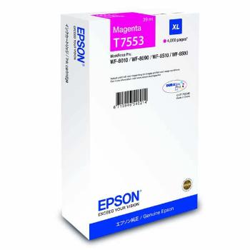 EPSON T7553 (C13T755340) - originálna cartridge, purpurová, 4000 strán
