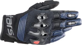 Alpinestars Halo Leather Gloves Dark Blue/Black 3XL Rukavice