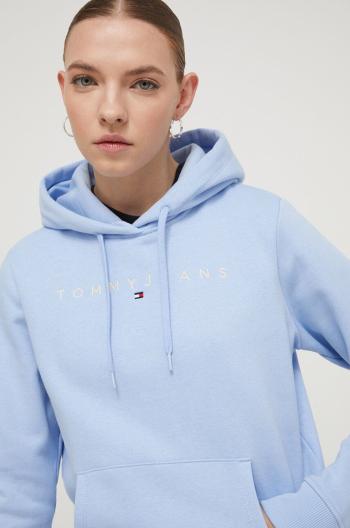 Mikina Tommy Jeans dámska,s kapucňou,s nášivkou,DW0DW17324