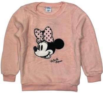 EPlus Dievčenská mikina - Minnie Mouse ružová Veľkosť - deti: 110/116