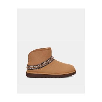 UGG  1158262 CLASSIC MINI CRESCENT  Čižmy Hnedá