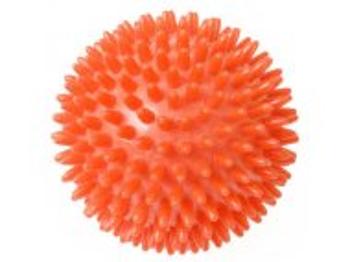 Gymy MASÁŽNA LOPTIČKA - ježko červená 5 cm