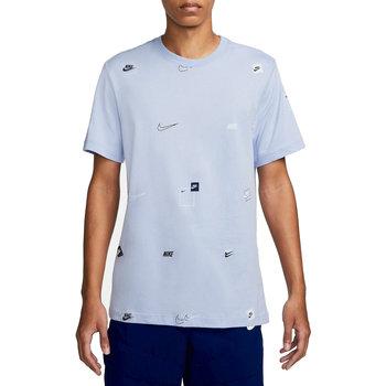 Nike  Tielka a tričká bez rukávov All Over Print  Modrá