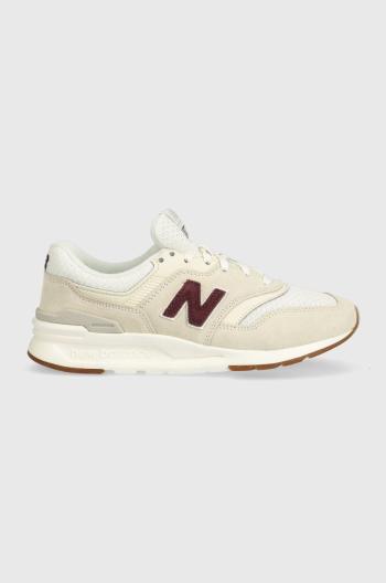 Tenisky New Balance Cw997hrm béžová farba,