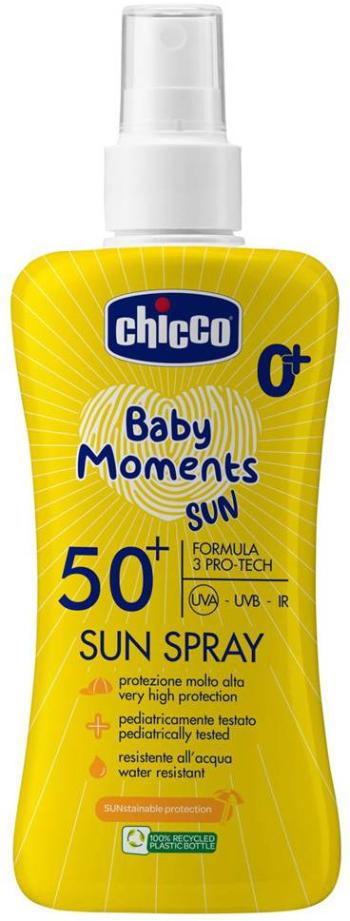 CHICCO Sprej detský na opaľovanie SPF50+, 150 ml 0m+