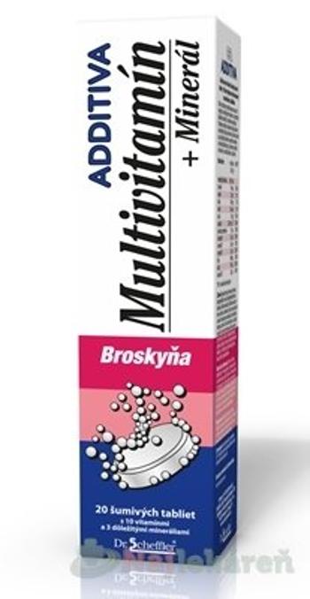 Additiva Multivitamíny+minerály broskyňa 20 ks