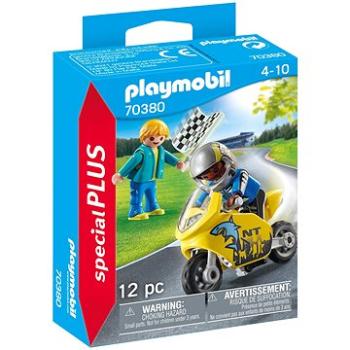 Playmobil 70380 Chlapci s pretekárskou motorkou (4008789703804)