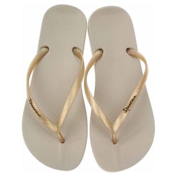 Dámske plážové papuče Ipanema 81030-23097 beige-gold 40