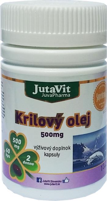 Jutavit Krilový olej 500 mg 60 kapsúl