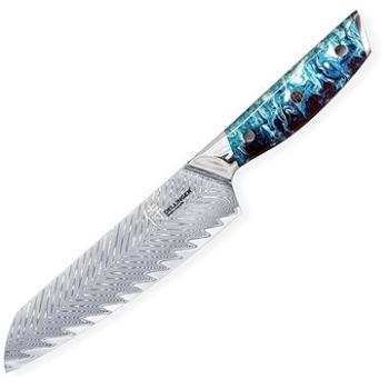 Dellinger Santoku 7 Dellinger Resin Future Blue (DKH189)