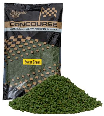 Benzar mix krmítková zmes s peletkami concourse method 800 g - sweet green